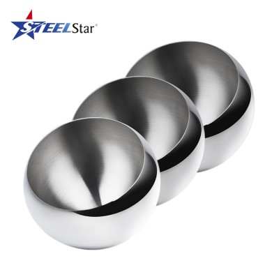 Good quality unique new style ball shape sugar bowl stainless steel soy sauce bowl sugar bowl