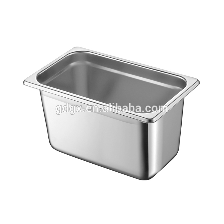 All Size Stainless Steel Gastronorm pan 1/4 Gn Pan Gastronorm Container