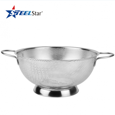 Cooking Tools  with Stainless Steel fruit vegetable pasta rice dishwasher colander bowl