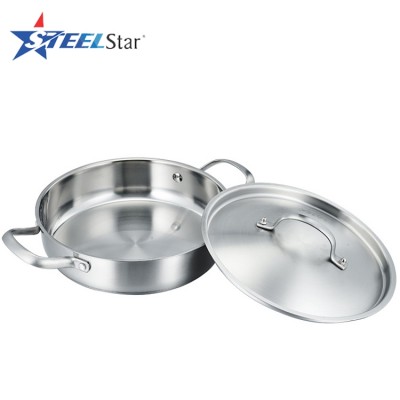 OEM korean style cookware european induction stainless cookware