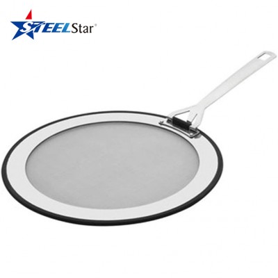 High Quality Stainless Steel Fine Mesh Screen Kitchen Cooking Splatter Screen for Fried Food