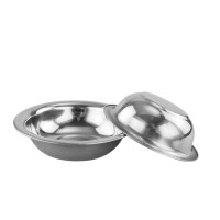 Bulk cheap price different sizes round stainless steel metal bowl basin for wash fruit vegetable