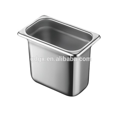 American Gastronorm Pans 1/9 stainless steel gn pan container