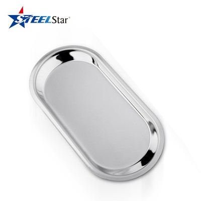 304 stainless steel korean style dinner plate square barbecue dish for barbecue tary cake plates